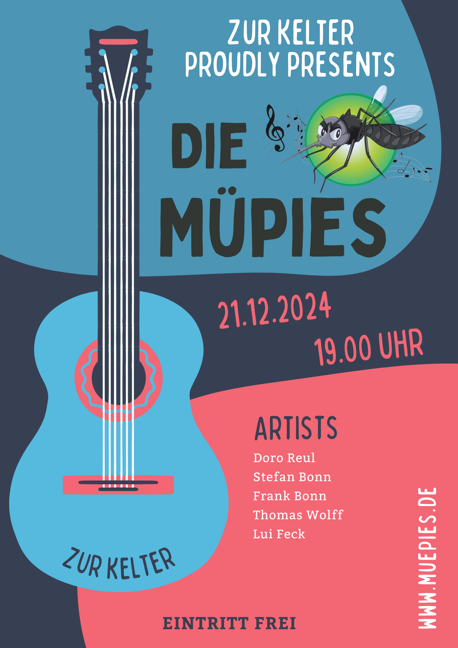 Das letzte Konzert der Müpies 2024